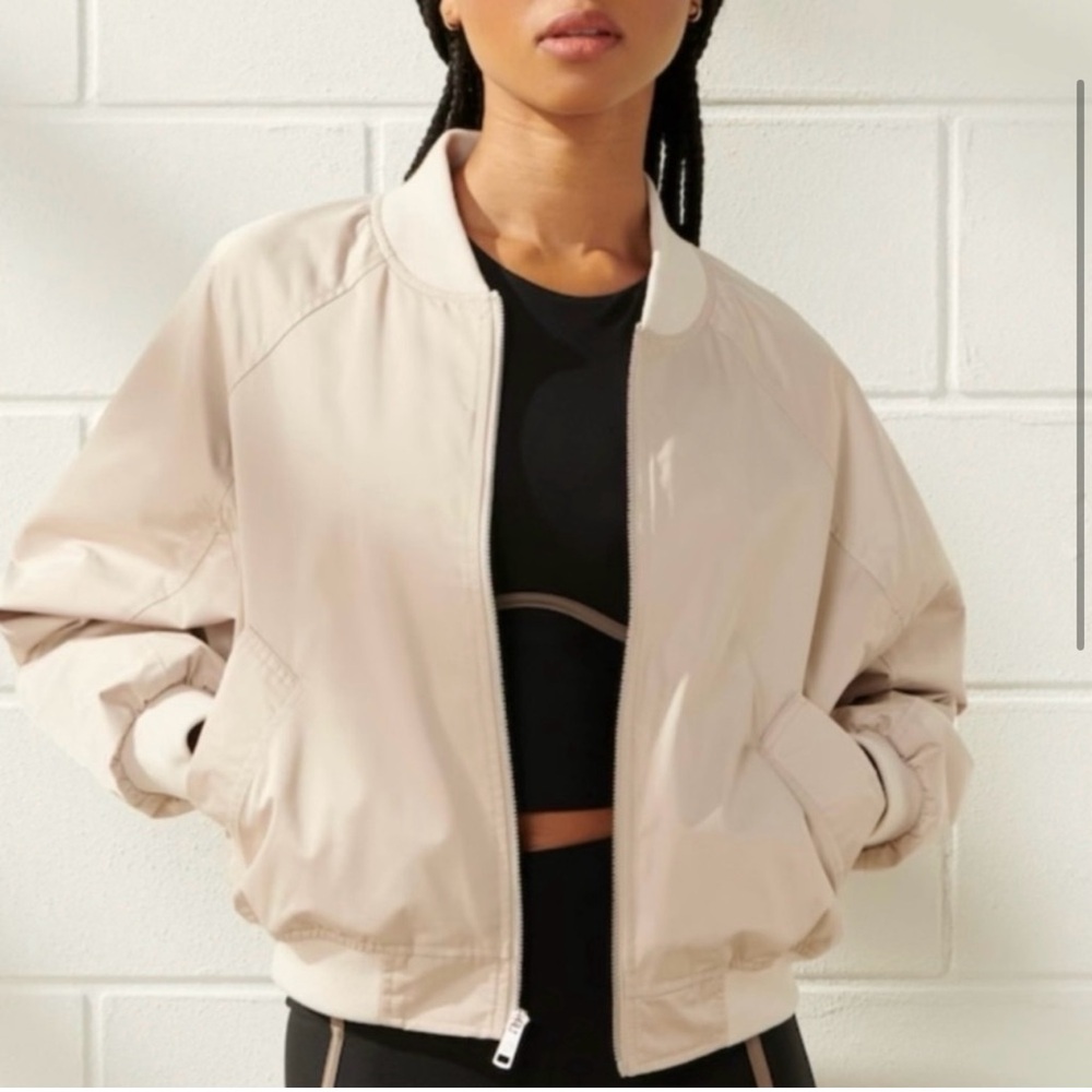New YPB Abercrombie & Fitch bomber jacket